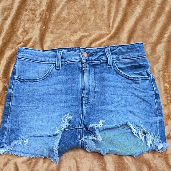 Emg denim Pants - Denim Distressed Women's Shorts